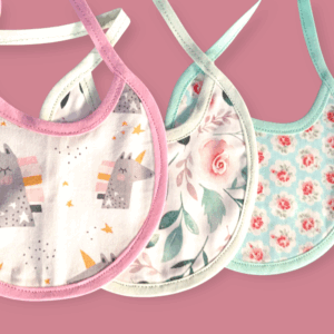 Pack x3 baberos beba variados